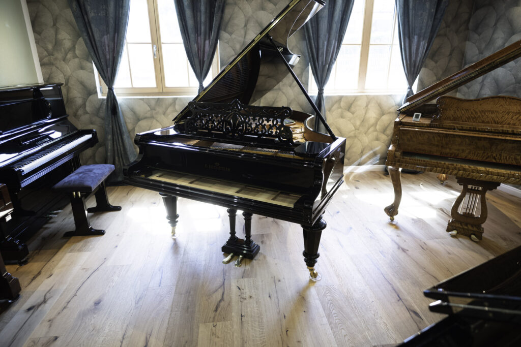 C. Bechstein Flügel 200cm Gesamtansicht schräg