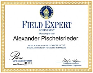 Field Expert Achievment Alexander Pischetsrieder